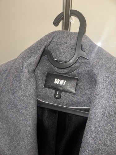 Abrigo DKNY talla S/36 gris - Imagen 3 de 5