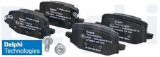 Delphi LP3863 Bremsbelagsatz für Scheibenbremse Bremsbelagsatz 