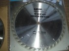 LOT OF 5 - 10 INCH CIRCULAR SAW BLADES VARIOUS CUTS 4 NEW AND 1 USED — photo 4