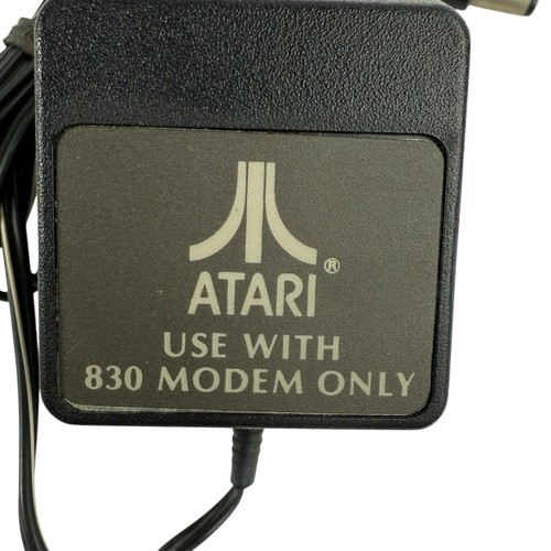 Vintage ATARI 830 Modem Power Supply Adapter Plug Cord - Picture 2 of 8
