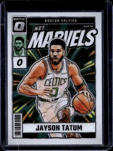 2024-25 Panini Donruss Optic Jayson Tatum Net Marvels #1 Celtics