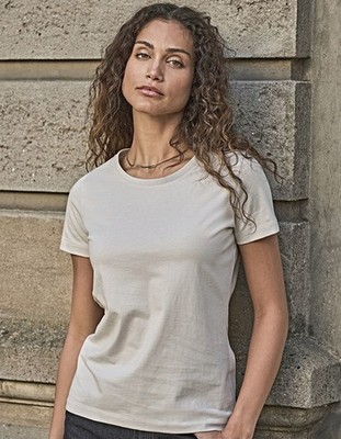 Damen  T-Shirt Rundhals Baumwolle waschbar bis 60 C S- 2XL 3XL Elastan Tee Jays