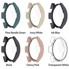 For Samsung Galaxy Watch 4 Watch Case PC Tempered Film Protective Case
