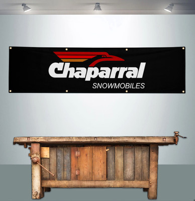 CHAPARRAL SNOWMOBILES 2' X 8' BANNER FLAG
