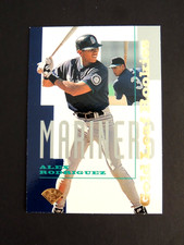 ALEX RODRIGUEZ 1995  LEAF GOLD LEAF ROOKIES INSERT CARD #1  MARINERS LEGEND