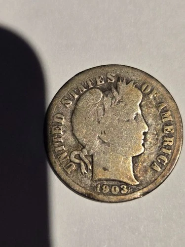 1903 Barber Silver Dime