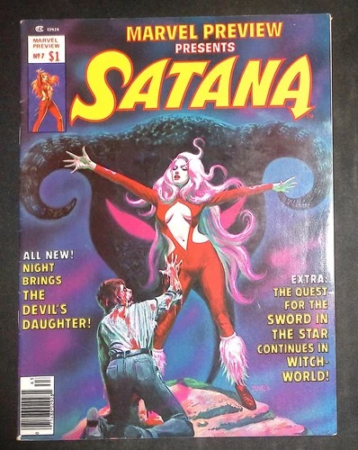 Marvel Preview #7 Satana Mavel Comics 1st Appearance Rocket Raccoon VF-