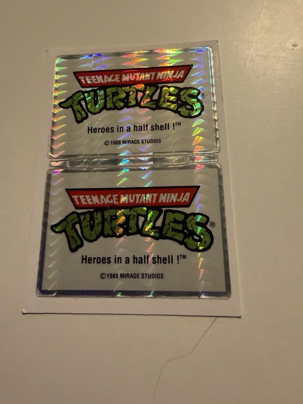 VINTAGE Stickers Prismatic Vending Machine Teenage Mutant Ninja Turtles