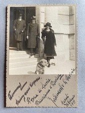 Duke of Genoa, House of Savoy, Family SIGNED photograph, Naples, 1921