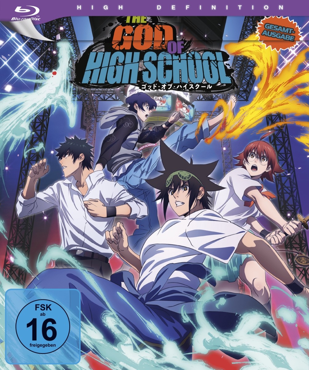 The God of High School Gesamtausgabe Blu-ray *NEU*OVP*