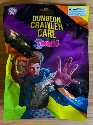 Dungeon Crawler Carl Tsunameez Keychain Blind Bag New Sealed Collect All 8