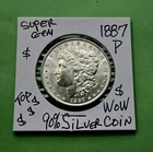 1887 P Morgan Dollar IMPRESSIVE CHOICE FROSTY GEM CH BU Ultra SUPER High Grade $