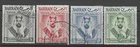 BAHRAIN 1960 SHEIKH SALMAN RUPEE DENOMINATIONS SG124-127 - CAT £20 - GOOD USED
