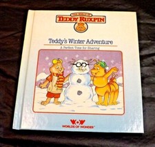 TEDDY RUXPIN BOOK TEDDY'S WINTER ADVENTURE WORLDS OF WONDER - BOOK ONLY