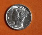 Estate Find 1944 D- Mercury Dime!!  #K33521