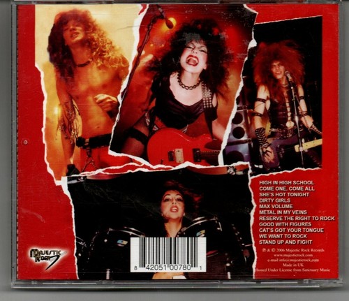 MADAM X: WE RESERVED THE RIGHT CD HARD ROCK HEAVY METAL FÜCHSIN VERGRIFFEN - Bild 2 von 4