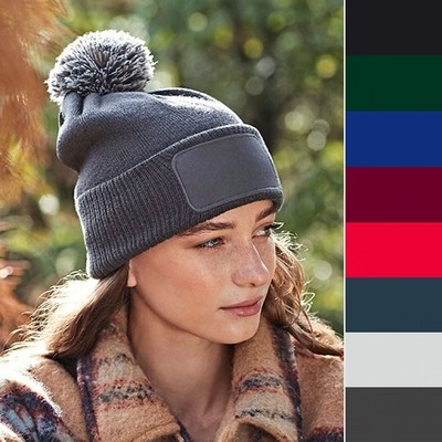 Beechfield Snowstar Patch Beanie B443 Mütze NEU