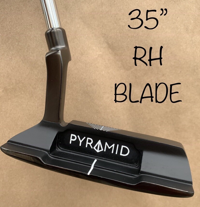 PYRAMID PUTTERS BLADE AZ-1 35” BLAIR O'NEAL PUTTER GOLF MILLED