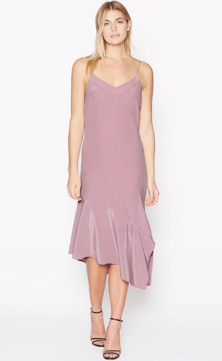 equipment jada silk dress EQUIPMENT Jada Silk Slip Dress in Orchid Smoke Pink Size Small S