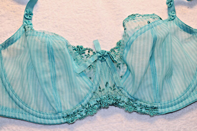 NEU BH 80C CLEO by PANACHE Balconett Türkis Spitze edel Sale Geschäftsaufgabe