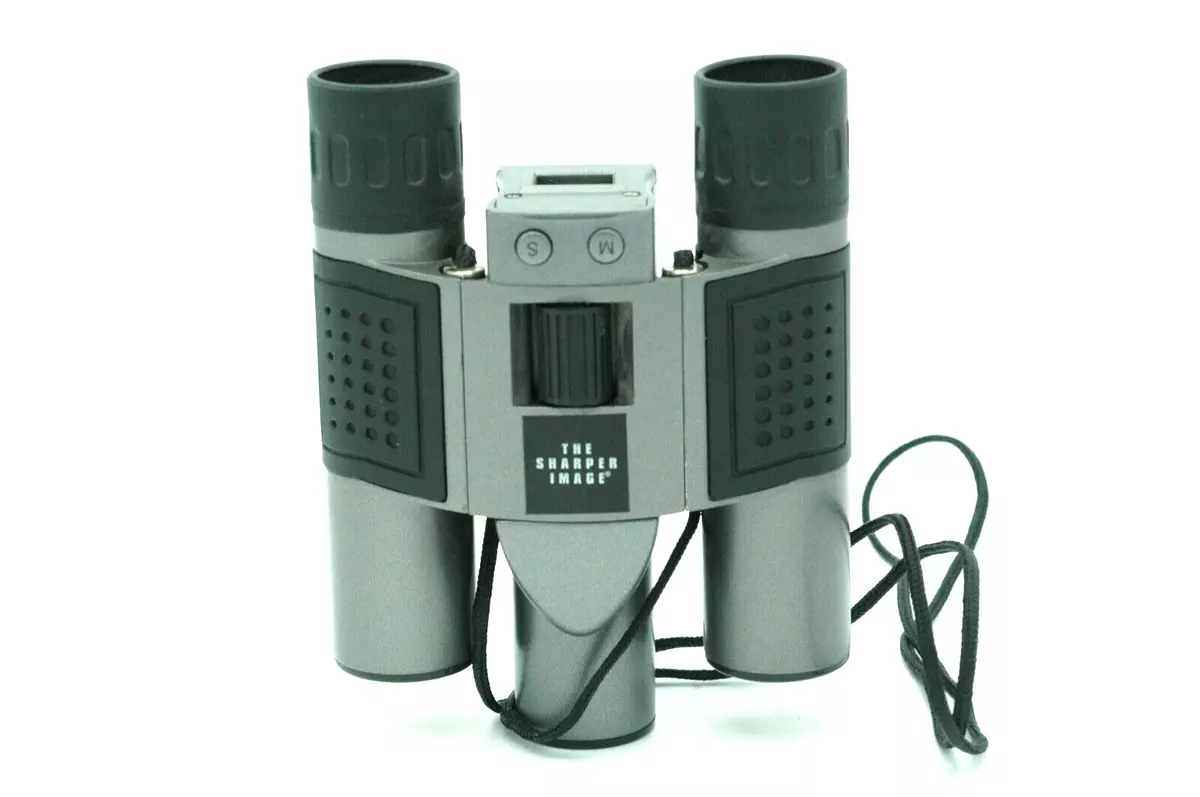 The Sharper Image 10X25 Digital Camera Binoculars