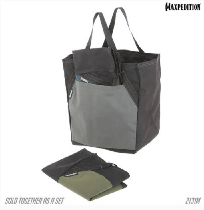 Juego de bolsas Maxpedition Trifecta 3 en 1 construcción de nailon resistente al agua/abrasión Foto 3 de 3