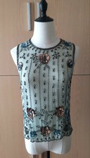 Gerard Darel silk camisole multicolour