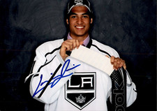 Christopher Gibson Signed Los Angeles Kings Draft 5x7 Photo #1