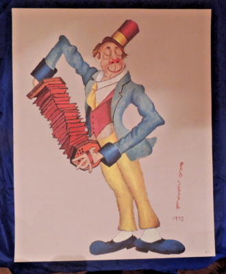 RED SKELTON SPECIAL YOU GET ALL 6 (SIX) LITHOGRAPHS COMMISSIONED