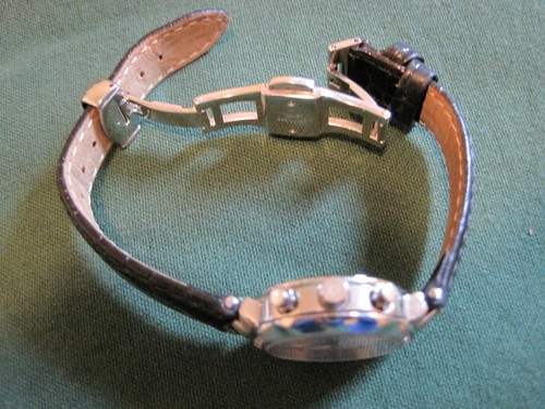 ACCUTRON ladys 26 diamondl chronograph date watch H277 - Picture 4 of 7