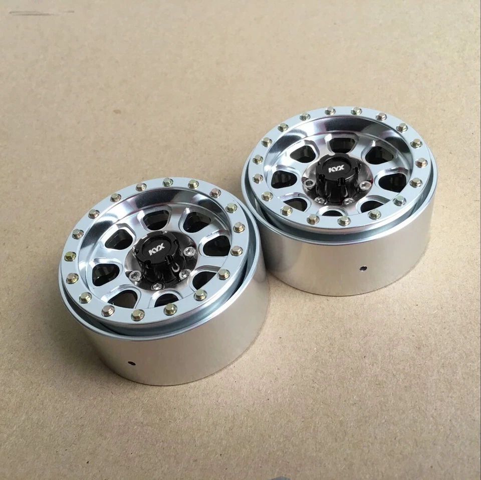 KYX 1.9 Beadlock Wheel Rim for RC Car 1/10 Axial SCX10 II TRX-4 SCX10 D90 90046 - Image 3 of 4