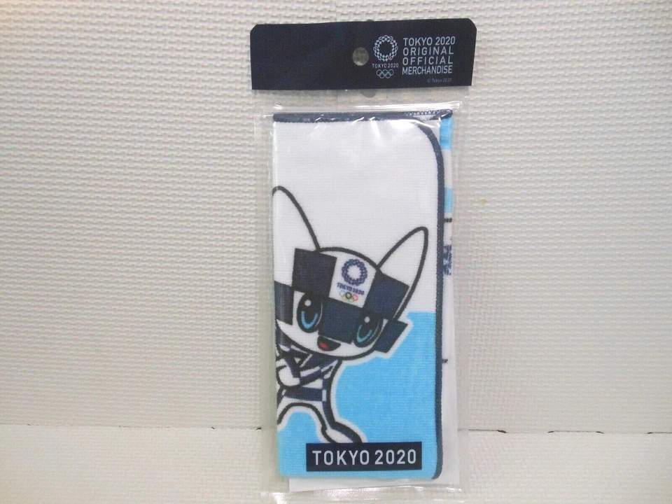 Токийское Олимпийское Паралимпийское 2020 Японское Полотенце для Рук Мини Полотенце Официальный Лицензированный Товар - Изображение 4 из 4