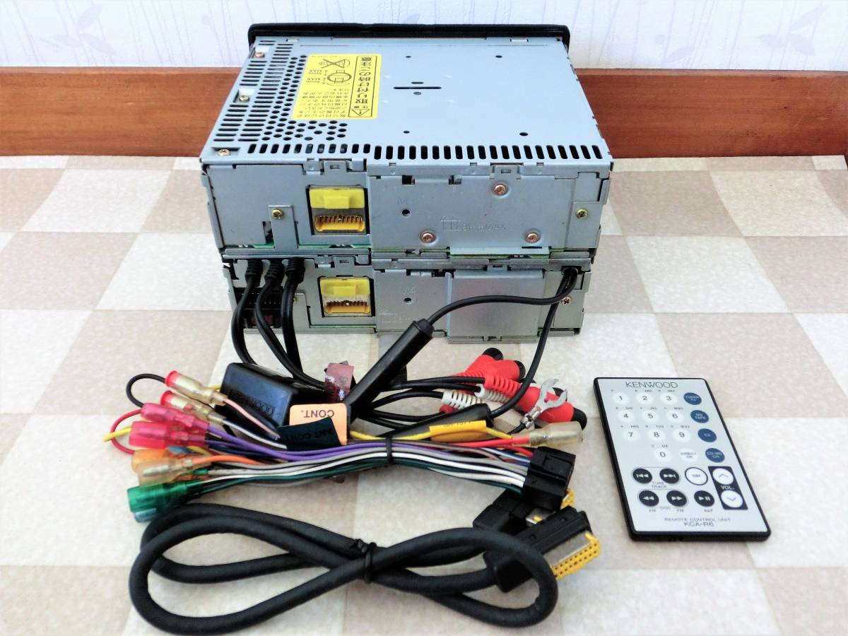 Kenwood M707 X707 KCA-R6 1DIN 1DID MD Cassete AM/FM Player Operation Confirmed