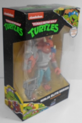 PLAYMATES 2023 TMNT NINJA ELITE CLASSICS TRICERATON ACTION FIGURE MOSC SEALED - Picture 11 of 16