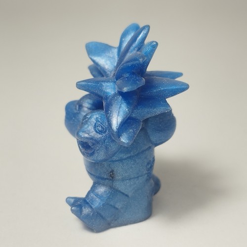 Exeggutor Pokemon Keshi Rubber PVC Mini Figure Pencil Topper 1" Blue Bandai Jap - Picture 4 of 5