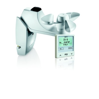 Somfy 1818317 Soliris Smoove Kit Uno PWh +W/S-Sensor ohne Rahmen