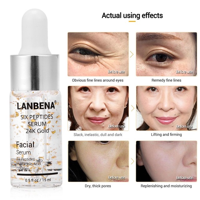 lanbena six peptides serum