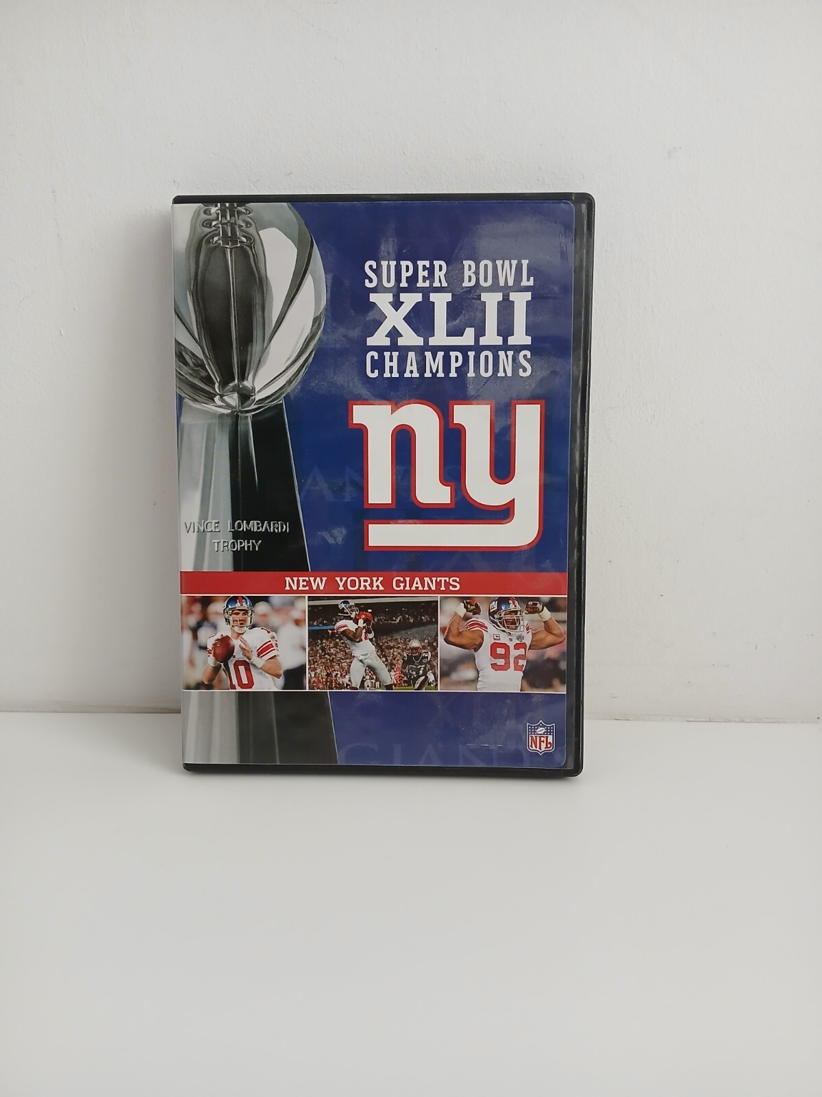 NFL Superbowl New York Giants Super Bowl XLII Champion American Football Dvd