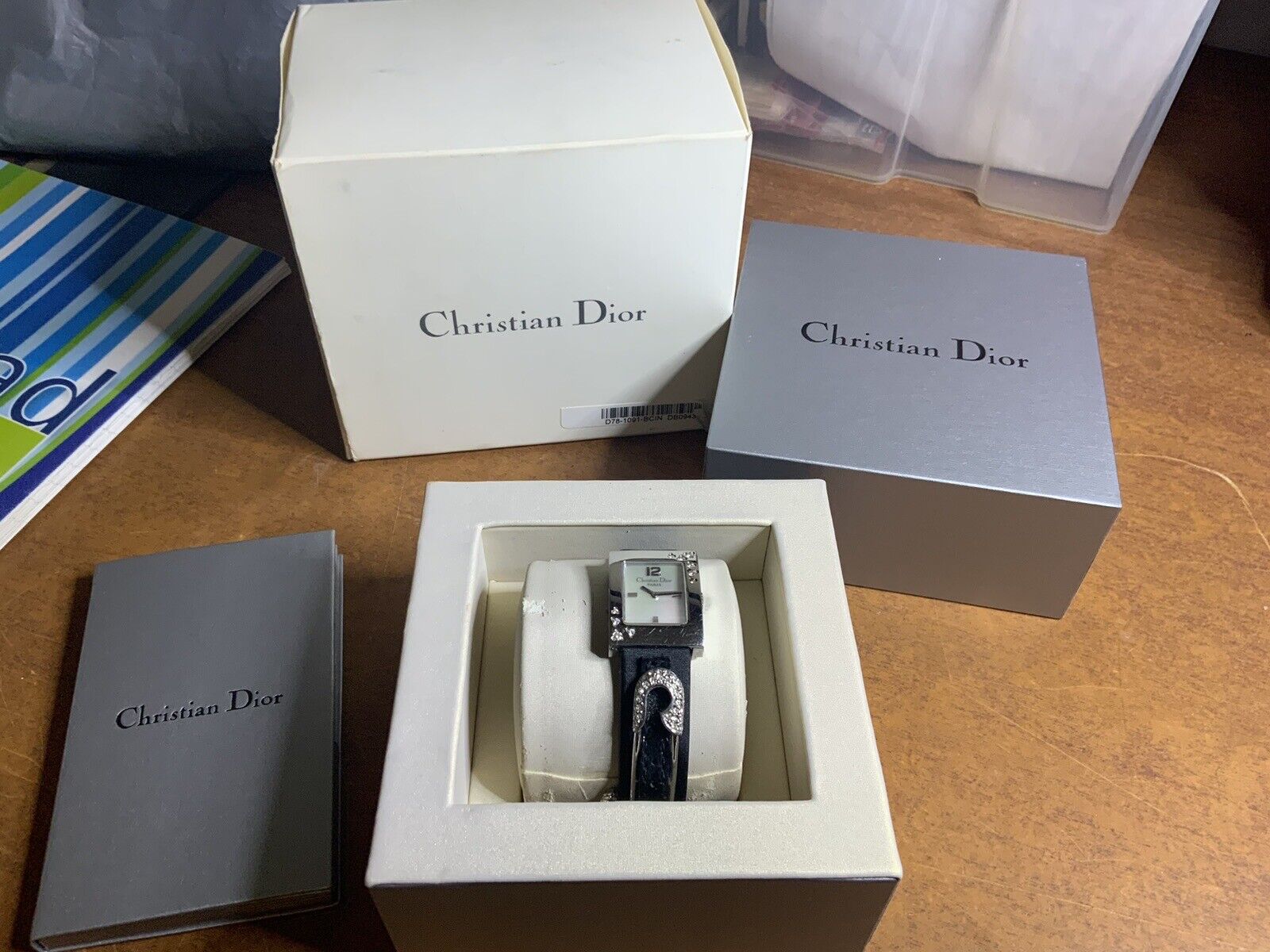 Christian Dior Malice Watch With Diamonds.box & Papers
