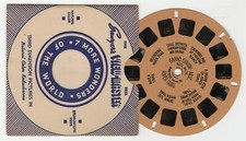 Grand Canyon Arizona River Trail 1940's Tan Front View-Master Single Reel 32