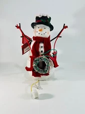 St. Nicholas Square Traditions Snowman Musical LED Lighted Christmas Decor