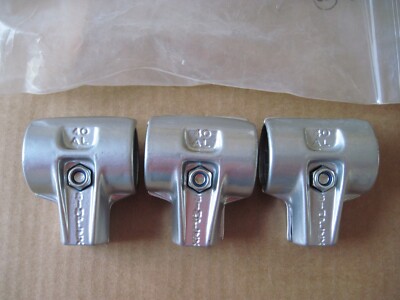 (Qty 3) Halder Simplex 3122.040 Aluminum Housing for Simplex Mallet, 1.57''