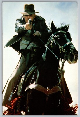 Indiana Jones Last Crusade advertising promotional Postcard Harison Ford Connery