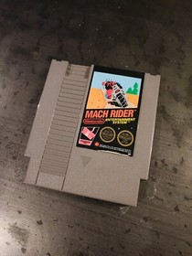 Nintendo NES - MACH RIDER - Mattel  - Versione Italiana PAL - Gioco Completo.