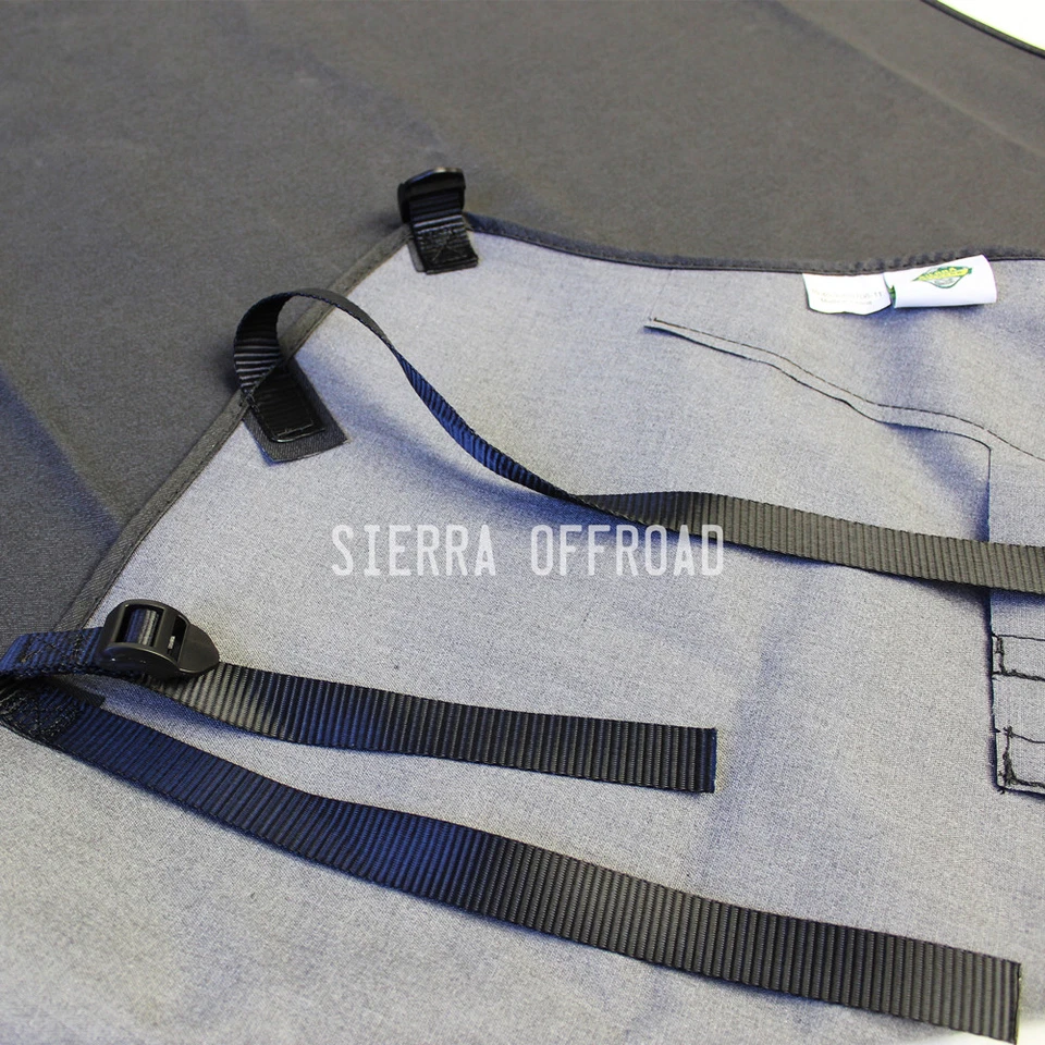 Sun Top for Jeep Wrangler TJ 1997-06 in Black Denim - Image 3 of 4