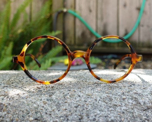 Alexander klassische Schildkröte 47 mm ikonische runde Brille - Bild 2 von 8