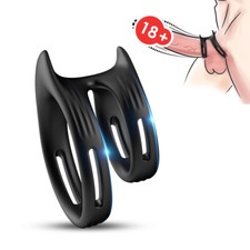 Reusable Penis Stretcher Sleeve Girth Enhancer-Penis-Extender-Ring for Men male