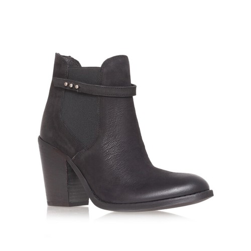 LEATHER CHELSEA ANKLE BOOTS SIZE 