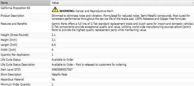 JUEGO PASTILLAS FRENO TRASERO CÉNTRICO IZQUIERDO Y DERECHO BMW 733I 1981-1984 Foto 4 de 4