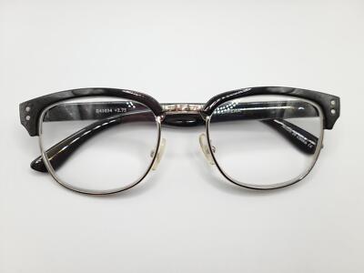 Edge iWear E41034 Black Clubhouse Reading Glasses +2.75 Strength Quality Frame